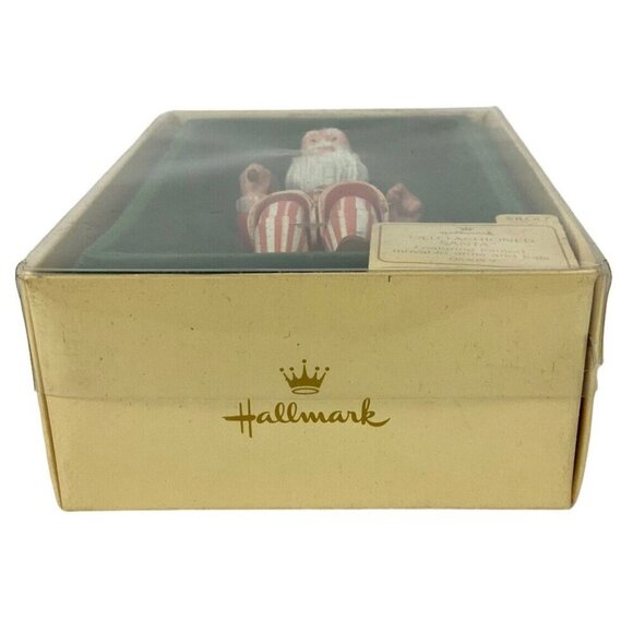 Hallmark Keepsake 1983 Old-Fashioned Santa Ornament With Movable Arms & Legs - Picture 8 of 9